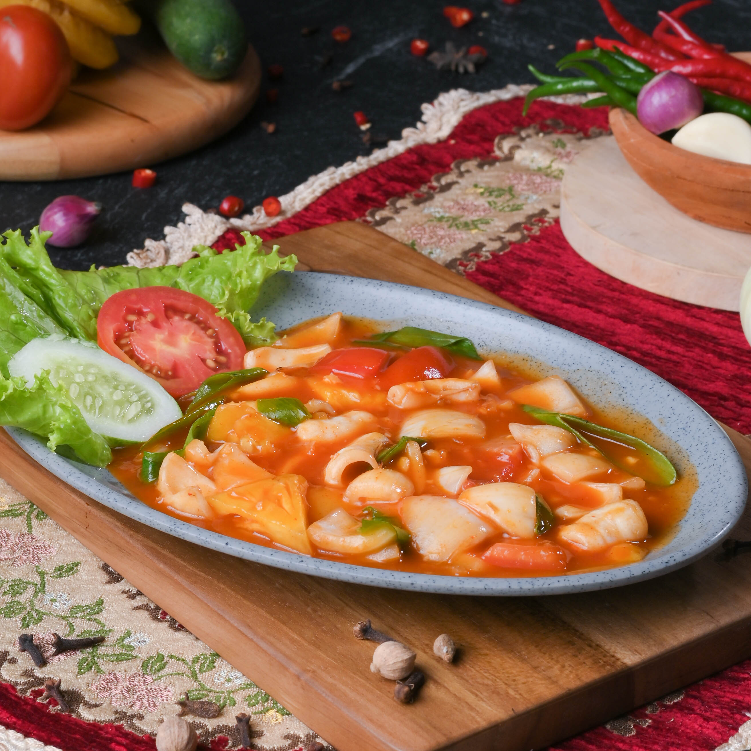 Cumi Asam Manis Warung Siyas